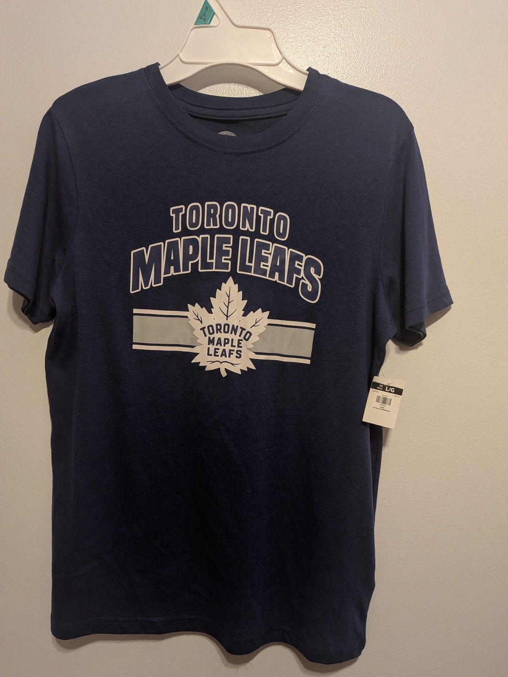 NHL Toronto Maple Leafs Navy Blue Short Sleeve Tee